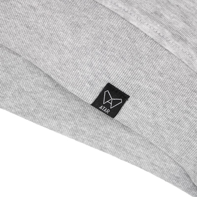 Polerón gris crew neck algodón orgánico