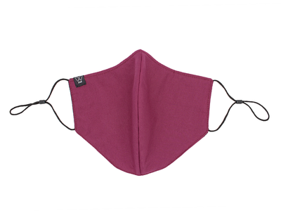 Mascarilla Burdeo para Barbones