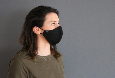 Mascarilla Bozal Negro Super Cool