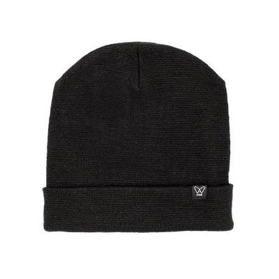 Gorro Negro Punto Fino