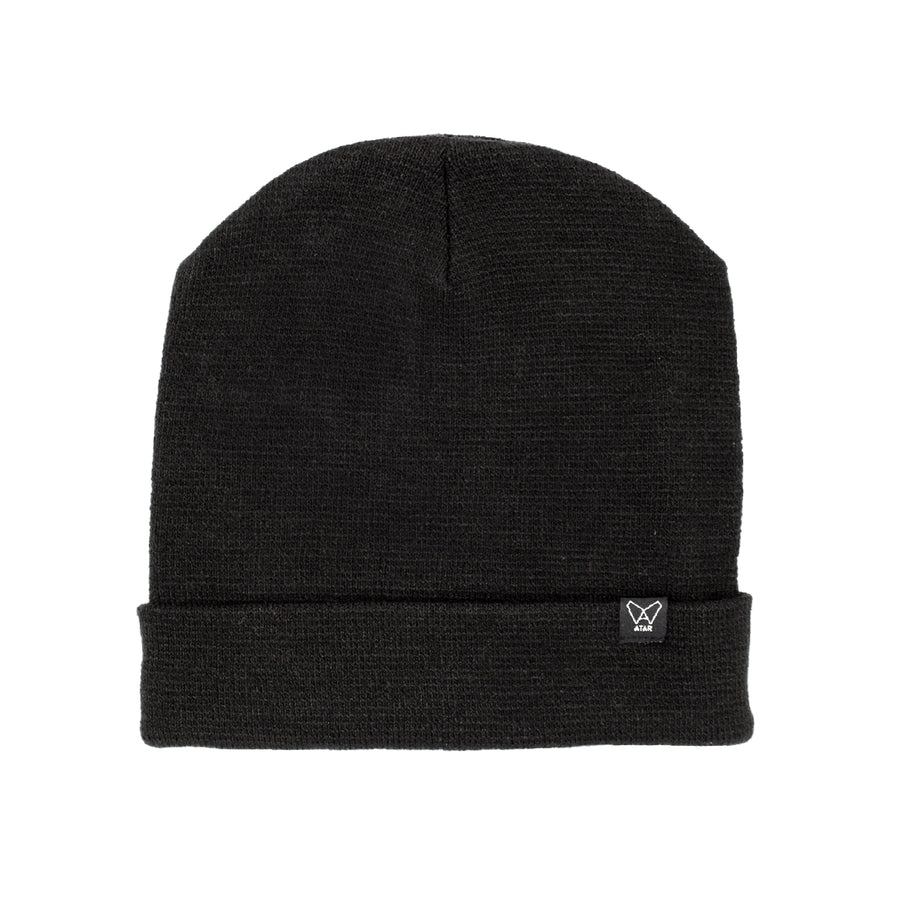 Gorro Negro Punto Fino