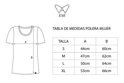 Polera blanca algodón orgánico mujer