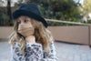 Mascarilla Mostaza con puntos Kids