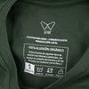 Polera verde algodón orgánico hombre