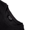 Polerón negro crew neck algodón orgánico